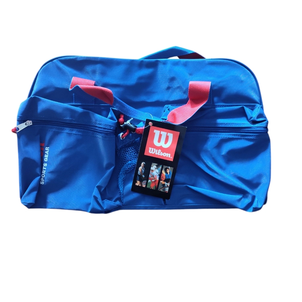 Wilson Blue Sports Gear Bag new with tag